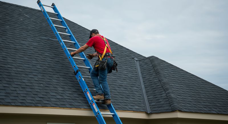 Roofing in Clear Weather